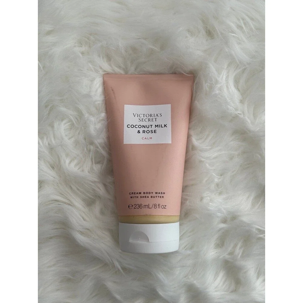 Victoria's Secret Coconut Milk & Rose Calm Cream Body Wash 8 Fl Oz
